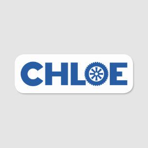 Etiqueta Para Nombres Chloe Petrol Head