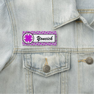 Etiqueta Para Nombres Cinta violeta de Kenneth Yoncich