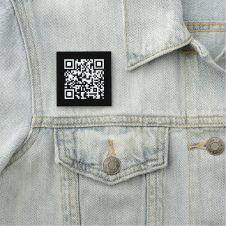 Etiqueta Para Nombres Código QR Simple claro y Minimalista moderno