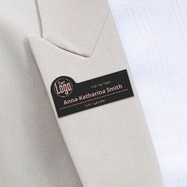 Etiqueta Para Nombres Conoce A Quién Hablas Con El Empleado Profesional