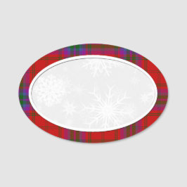 Etiqueta Para Nombres Copos de nieve