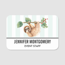 Etiqueta Para Nombres Corta eslora colgando color de agua boca abajo