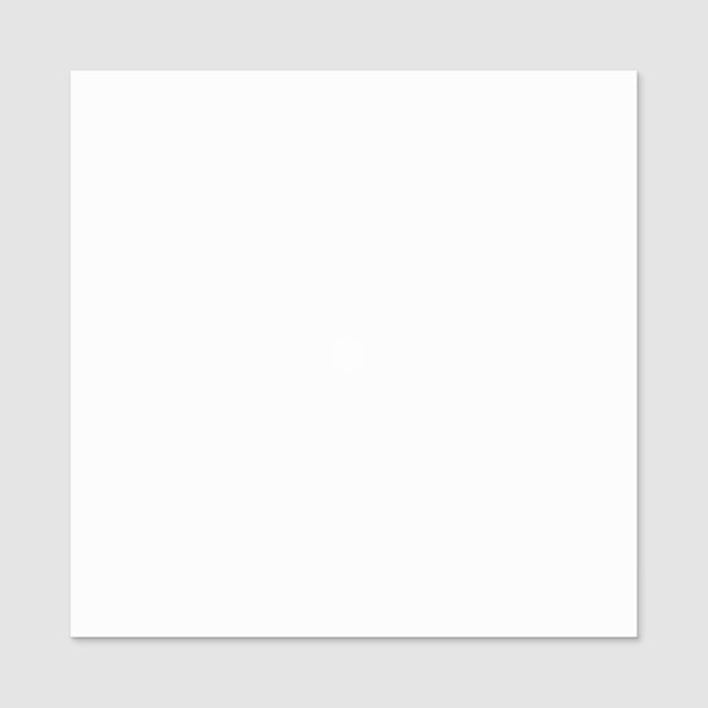 Etiqueta Para Nombres Crear su propio Personalizado sólido blanco (Anverso)