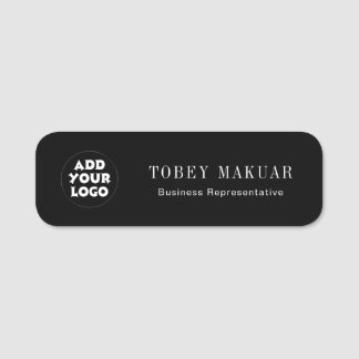 Etiqueta Para Nombres Custom Business Logo Employee Staff Name Tag