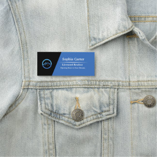 Etiqueta Para Nombres Custom Company Business Logo Employee Magnetic Nam