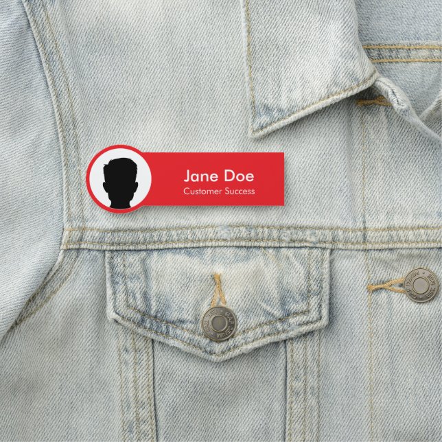 Etiqueta Para Nombres Custom Employee Profile (In situ)