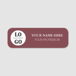 Etiqueta Para Nombres Custom Name Tag For Employee
