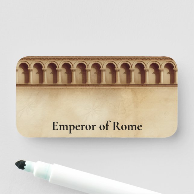 Etiqueta Para Nombres Custom Toga Party Latin Classics (In situ)