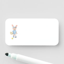 Etiqueta Para Nombres Cute Bunny School Name Label