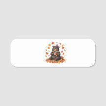 Cute Halloween Pumpkin Spice Bear Cozy Camiseta De