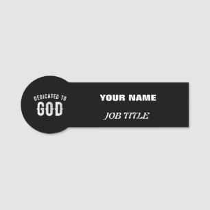 ETIQUETA PARA NOMBRES DEDICADO A DIOS PERSONALIZABLE GUAY TEXTO BLANCO