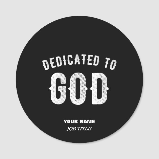 ETIQUETA PARA NOMBRES DEDICADO A DIOS PERSONALIZABLE GUAY TEXTO BLANCO (Anverso)