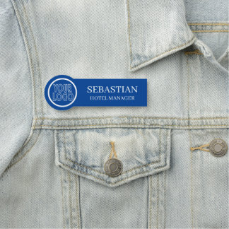 Etiqueta Para Nombres Detalles del empleado/personal con logotipo person