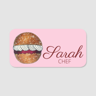 Etiqueta Para Nombres Devonshire Split UK Bakery Baking Pastry