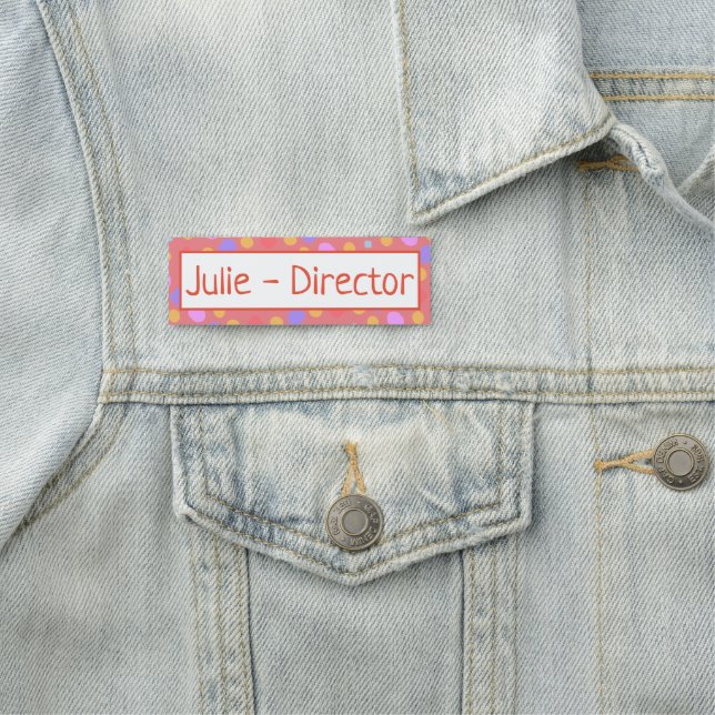 Etiqueta Para Nombres Diversión Y Personalización (In situ)