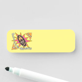 Etiqueta Para Nombres El genio está en las matemáticas