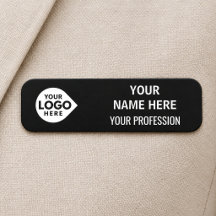 Elegante personaliza tu logotipo aquí Empleado