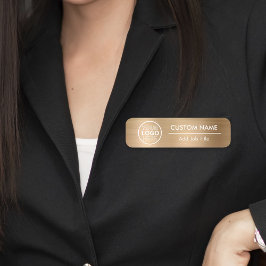 Etiqueta Para Nombres Empleado magnético del mentón de seguridad de ropa