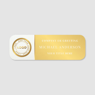 Etiqueta Para Nombres Empleado profesional profesional con logotipo mode