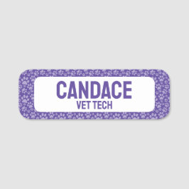 Etiqueta Para Nombres Empresa mascota