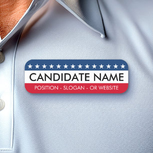 Etiqueta Para Nombres Engranaje de campaña de personalizado con nombre 