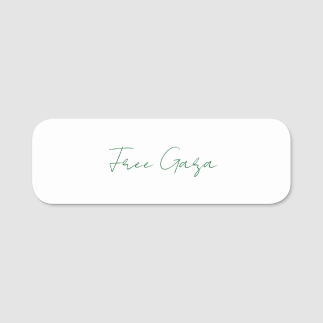 Etiqueta Para Nombres ''Este carrito es muy hermoso' (Anverso)