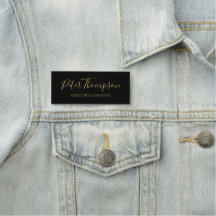 Firma elegante de guión comercial