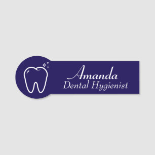 Etiqueta Para Nombres Higienista Dental