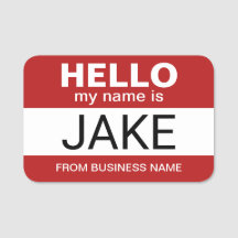 Hola Mi nombre es Jake - disfraces divertidos de h