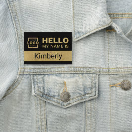 Etiqueta Para Nombres Hola Mi Nombre Es - Nombre De Empleado Personaliza