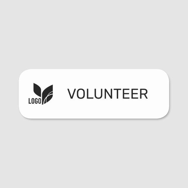 Etiqueta Para Nombres ID de voluntario (Anverso)