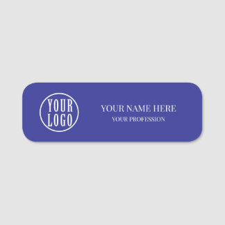 Etiqueta Para Nombres Imán de empleado con logotipo personalizado elegan