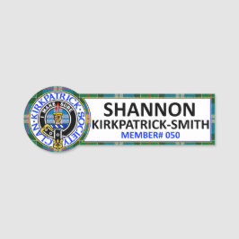 ETIQUETA PARA NOMBRES INSIGNIA DE NOMBRE CKS - SHANNON KIRKPATRICK-SMITH