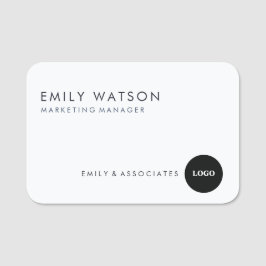 Etiqueta Para Nombres Insignia de nombre de empresa personalizado - ID d