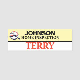 Etiqueta Para Nombres Inspección del hogar profesional