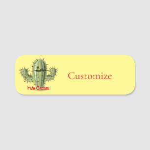 Etiqueta Para Nombres Irate Cactus Thunder_Cove
