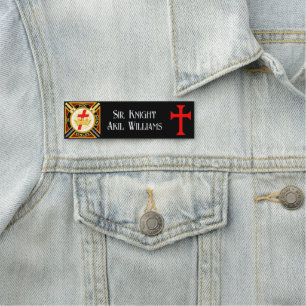 Etiqueta Para Nombres Knight Templar