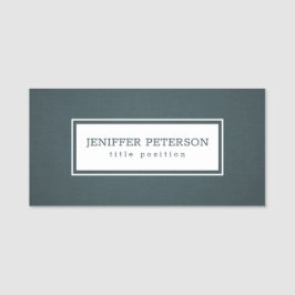 Etiqueta Para Nombres Lienzo sencillo