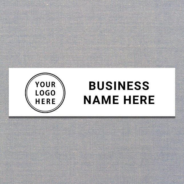 Etiqueta Para Nombres Logo de Empresa Moderna (Subido por el creador)