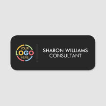 Logotipo comercial de la empresa moderna Magnética