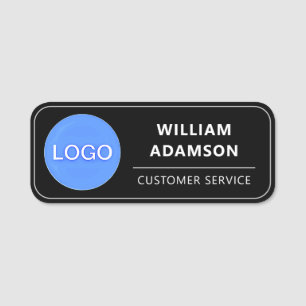 Etiqueta Para Nombres Logotipo comercial de la empresa, Personalizado em