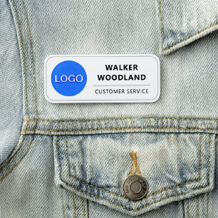Etiqueta Para Nombres Logotipo comercial de la empresa, Personalizado em