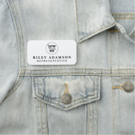 Etiqueta Para Nombres Logotipo comercial de personalizado Magnético de e