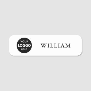Etiqueta Para Nombres Logotipo comercial de personalizado  Magnético sim