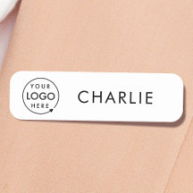 Logotipo comercial | Empleado sencillo y limpio Mi