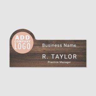 Etiqueta Para Nombres Logotipo comercial personalizado Rústico Corporati