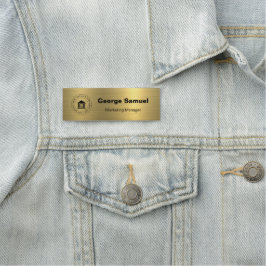 Etiqueta Para Nombres Logotipo comercial simple | Nombre | Designación