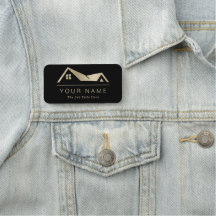 Logotipo de agente inmobiliario promocional de bie