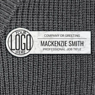 Etiqueta Para Nombres Logotipo de la compañía Faux Marble Professional E