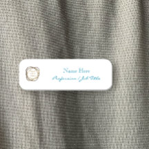 Logotipo de la Compañía personalizado Elegante Aqu